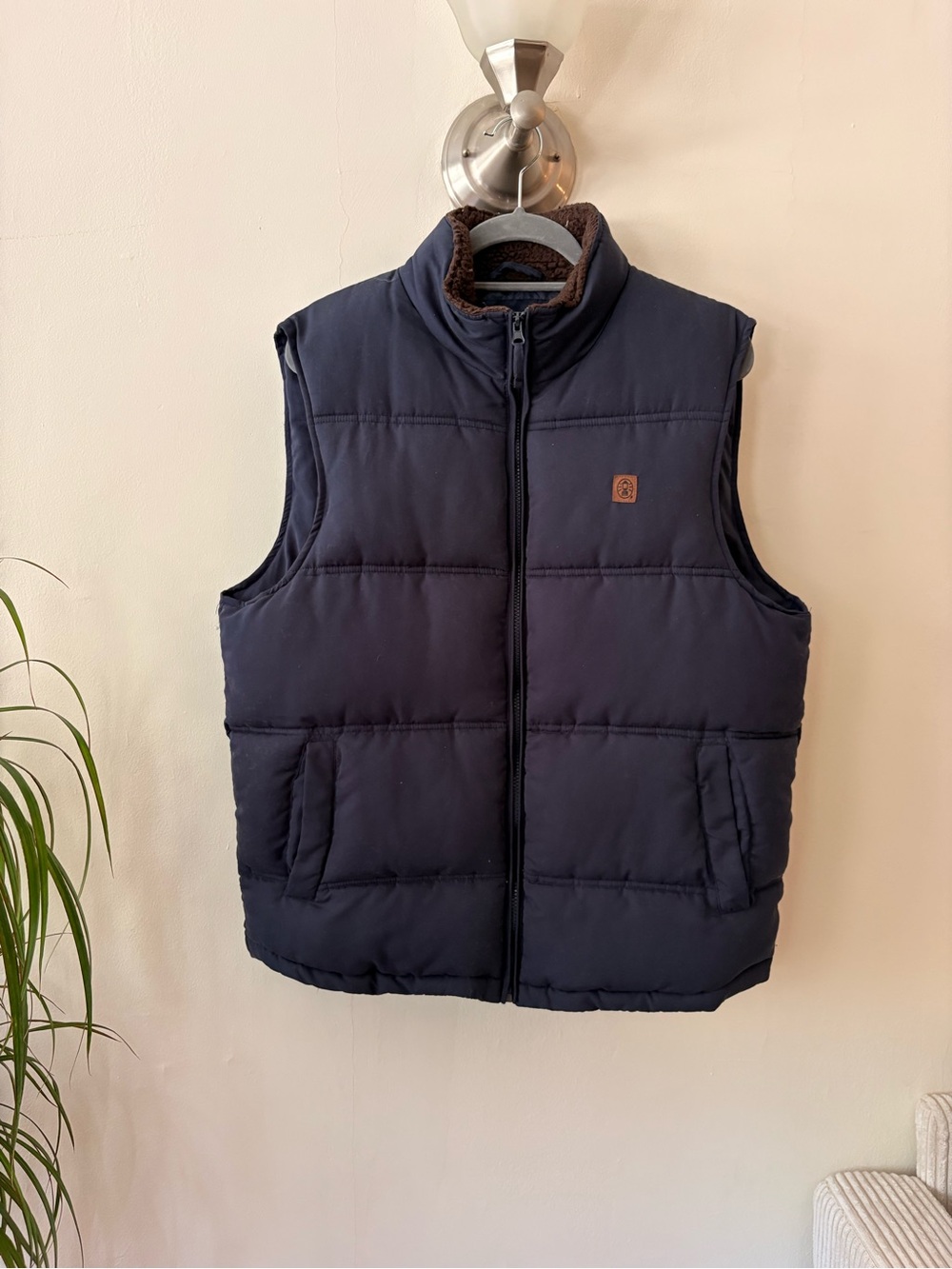 Coleman Black Quilted Puffer Vest